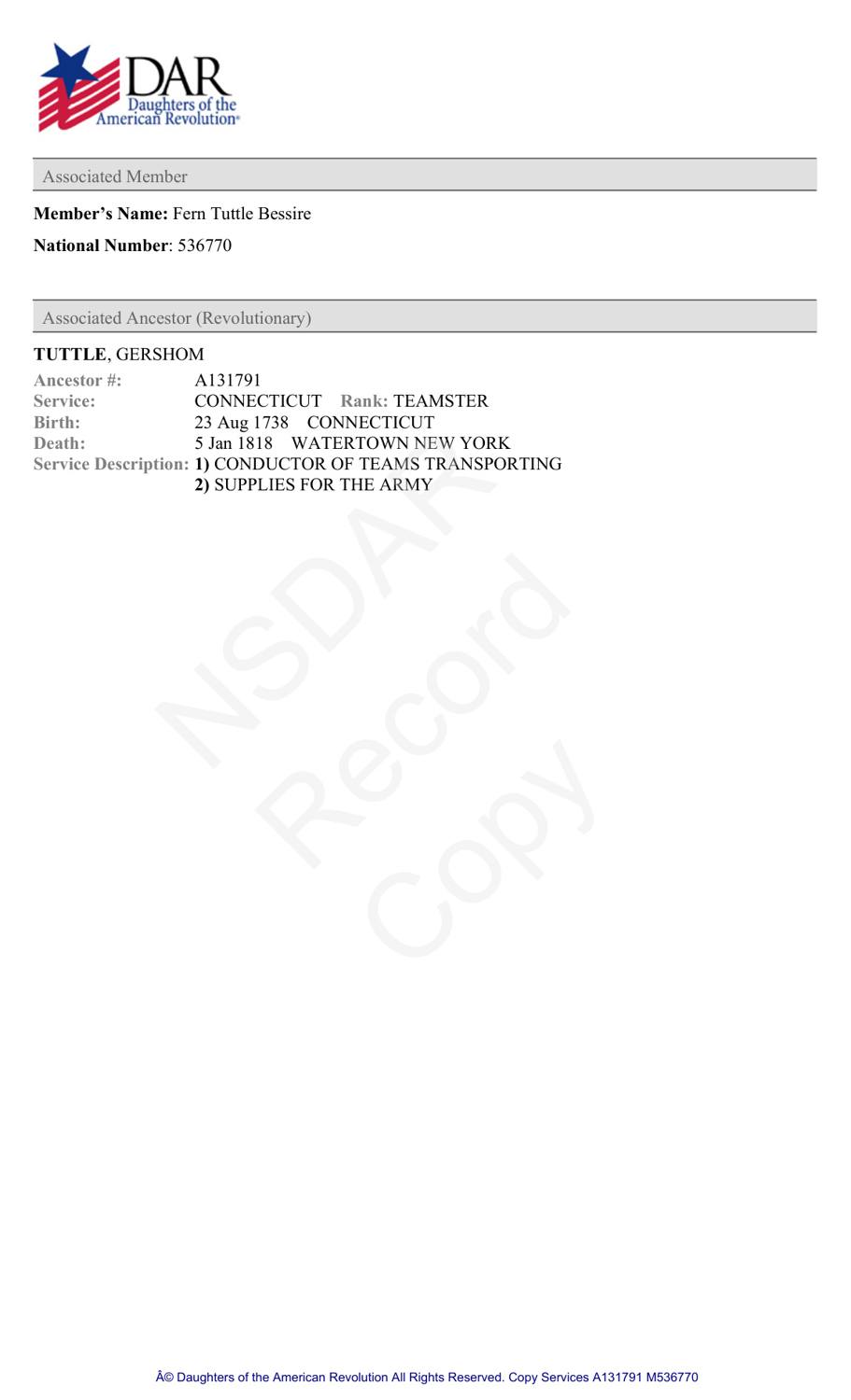 evidence derived sar 32 dar recordcopy a131791 natno 536770 supporting documentation p2