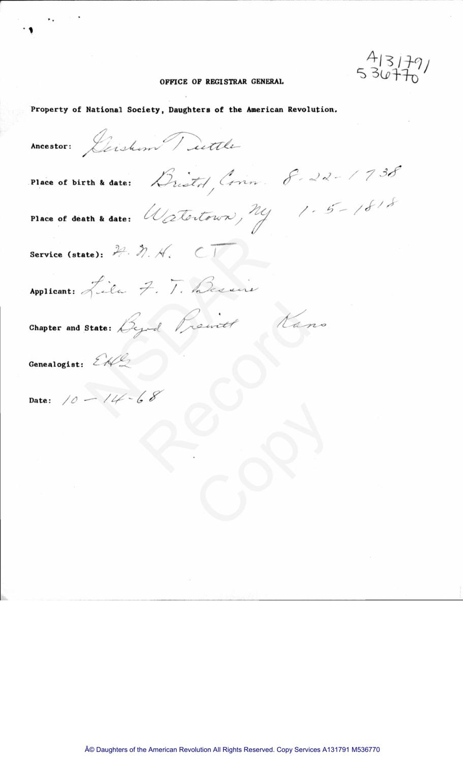 evidence derived sar 32 dar recordcopy a131791 natno 536770 supporting documentation p3