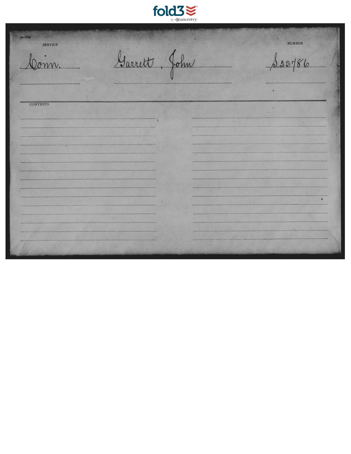 Veteran's pension testimony naming Captain Tuttle