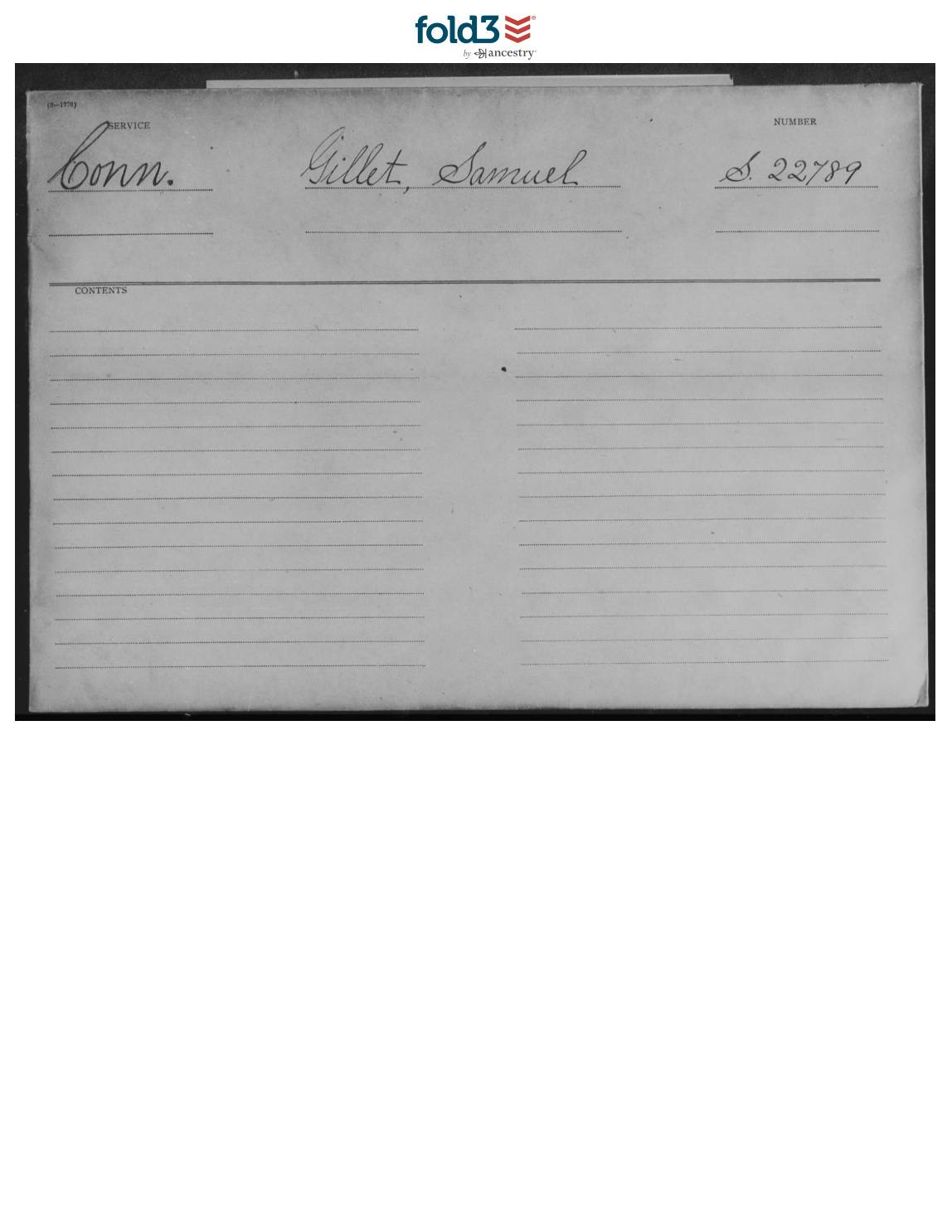 Discharge paper signed by Captain Tuttle