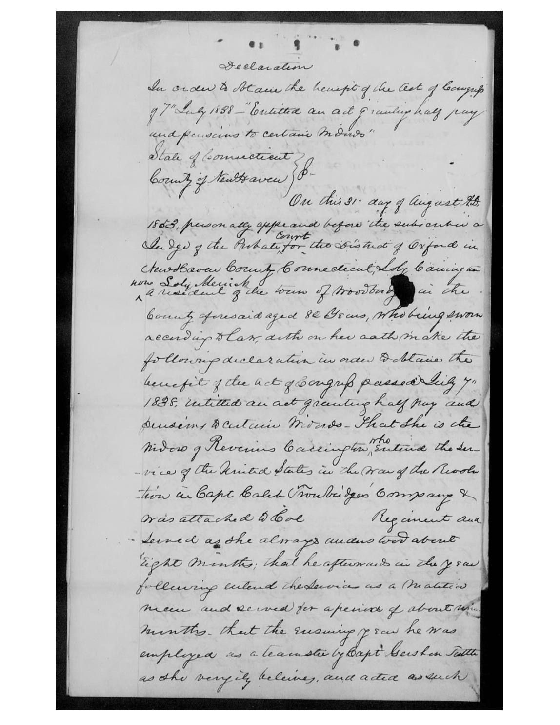 evidence derived sar 59 pension w9959 reverius carrington hired by capt tuttle p2