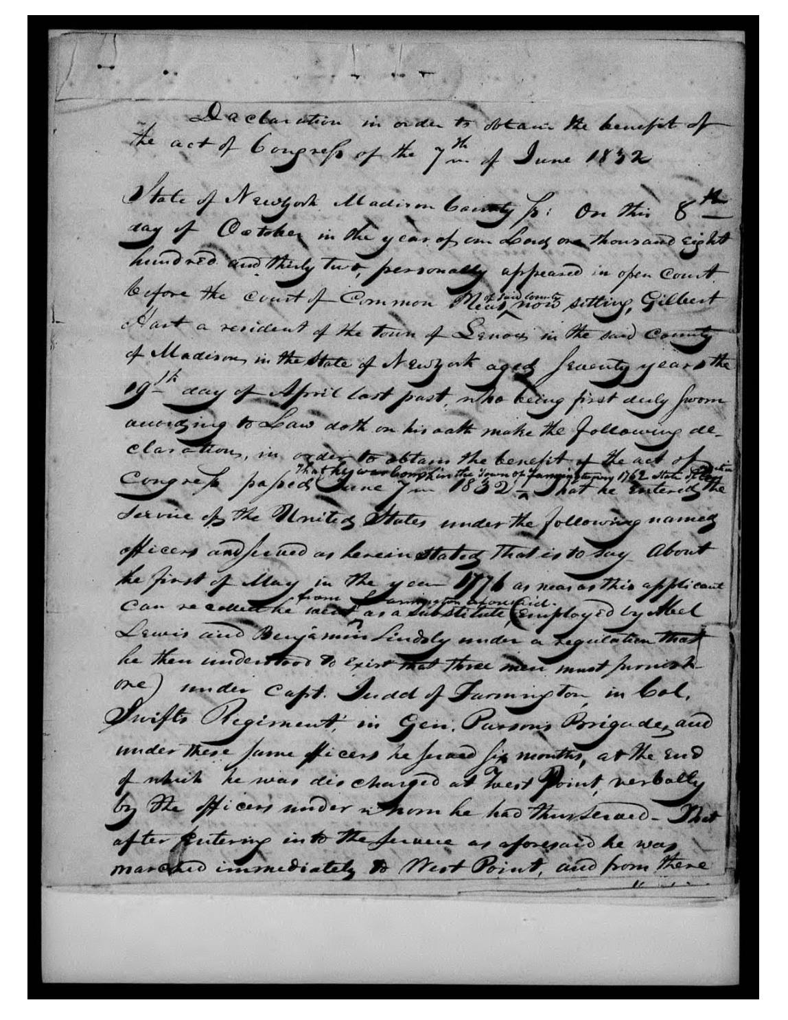 evidence derived sar 65 pension s13304 gilbert hart tuttle connection p3