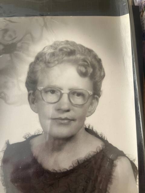 Portrait of Velma Gladys Roush Frost, about 1955-1964