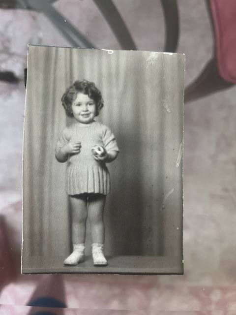 Judith Katharine Frost as a young child