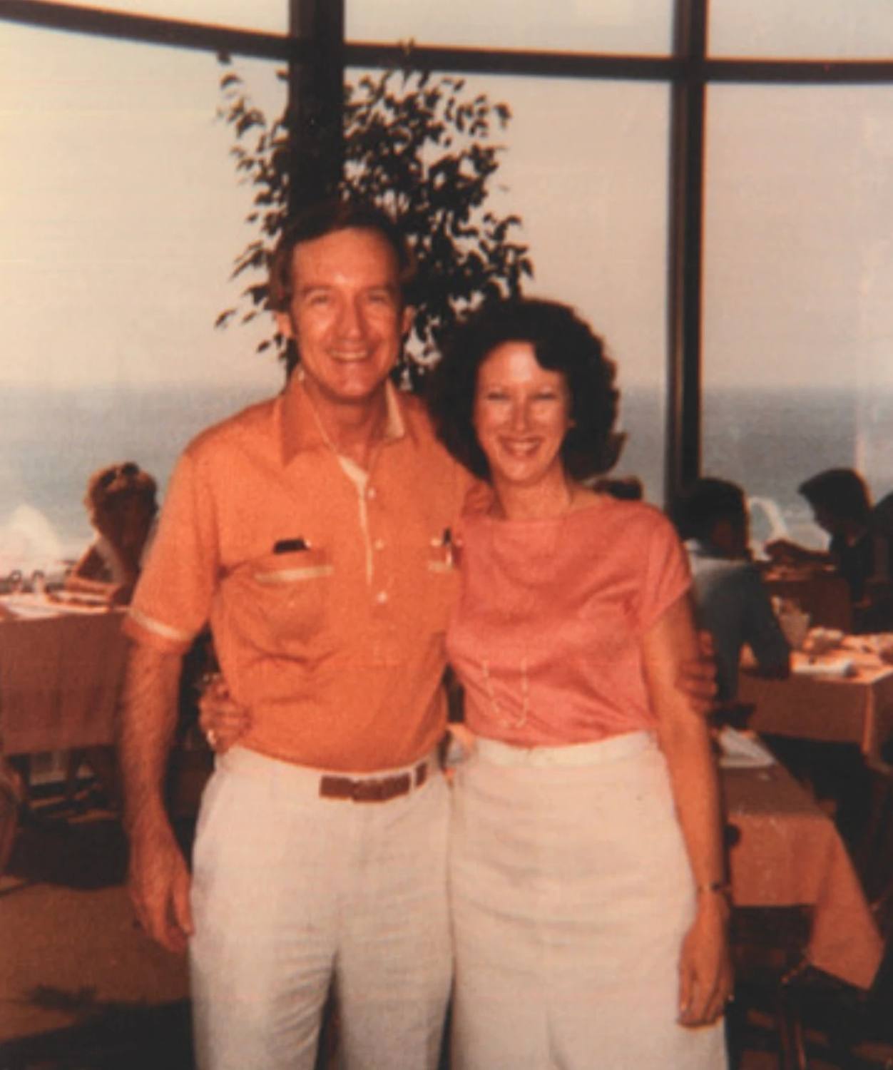 Willie Joyce Stephens with her second husband, about 1980–82
