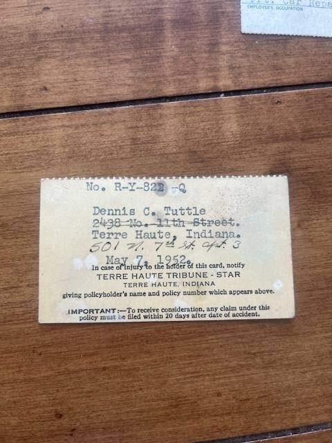 Pennsylvania Railroad retirement Roll of Honor certificate