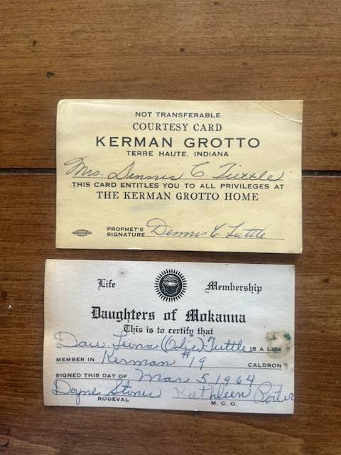 1937 Social Security card, Dennis Clark Tuttle, railroad repairman
