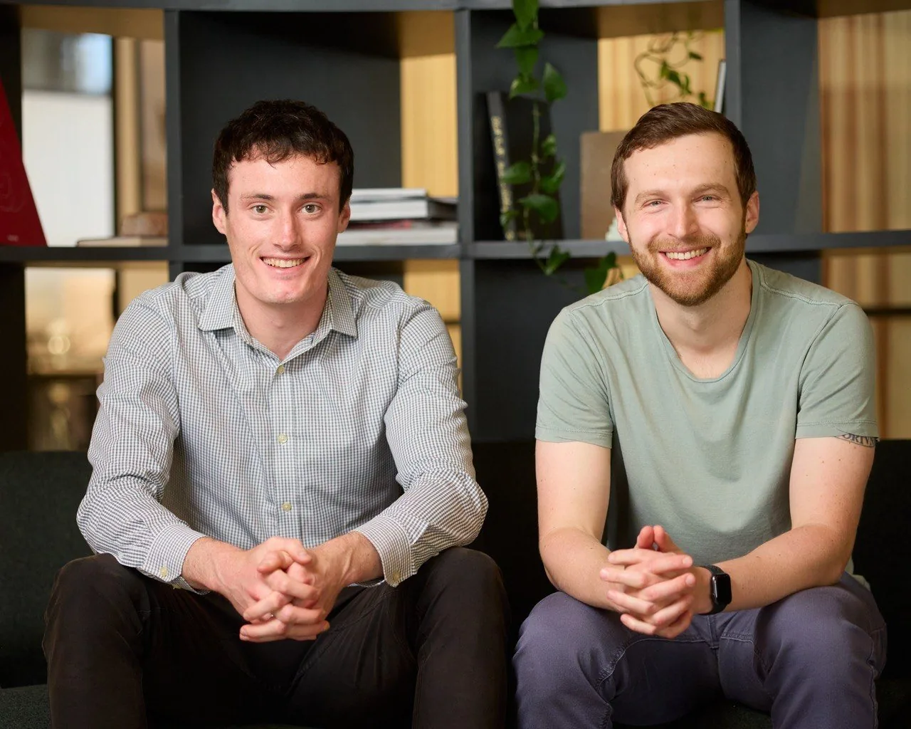 Alec Bell with his ThunderPhone co-founder Alex