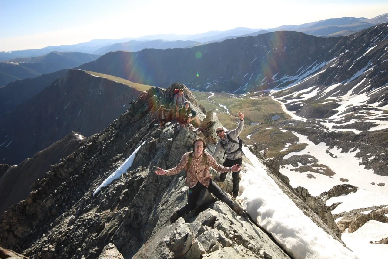 Alec Bell in the Rocky Mountains